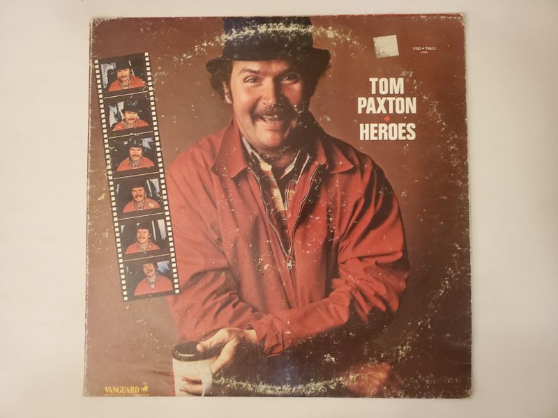 Tom Paxton Heroes vinyl record